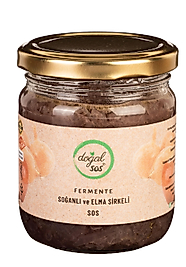 Fermente Soğanlı Elma Sirkeli Sos
