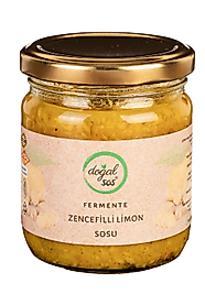 Fermente Zencefilli Limon Sosu