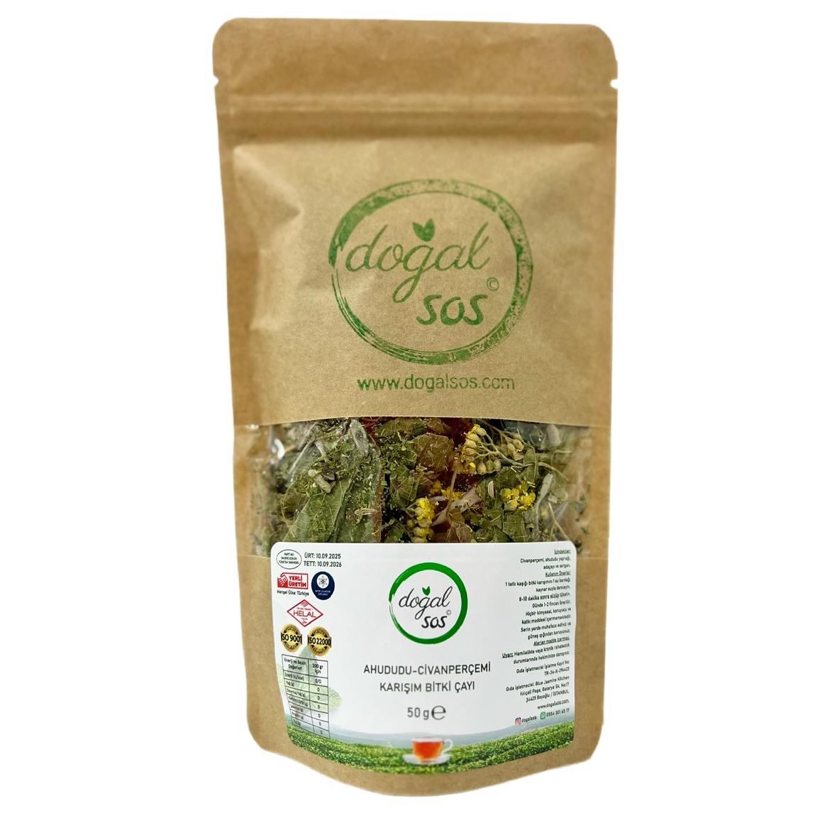 Ahududu-Civanperçemi Karışım Bitki