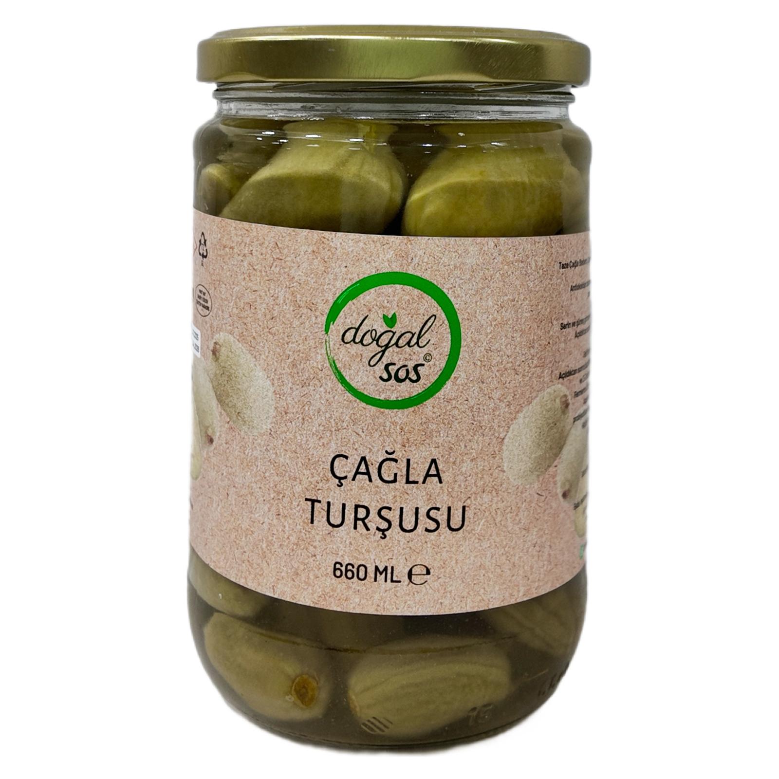 Fermente Çağla Turşusu