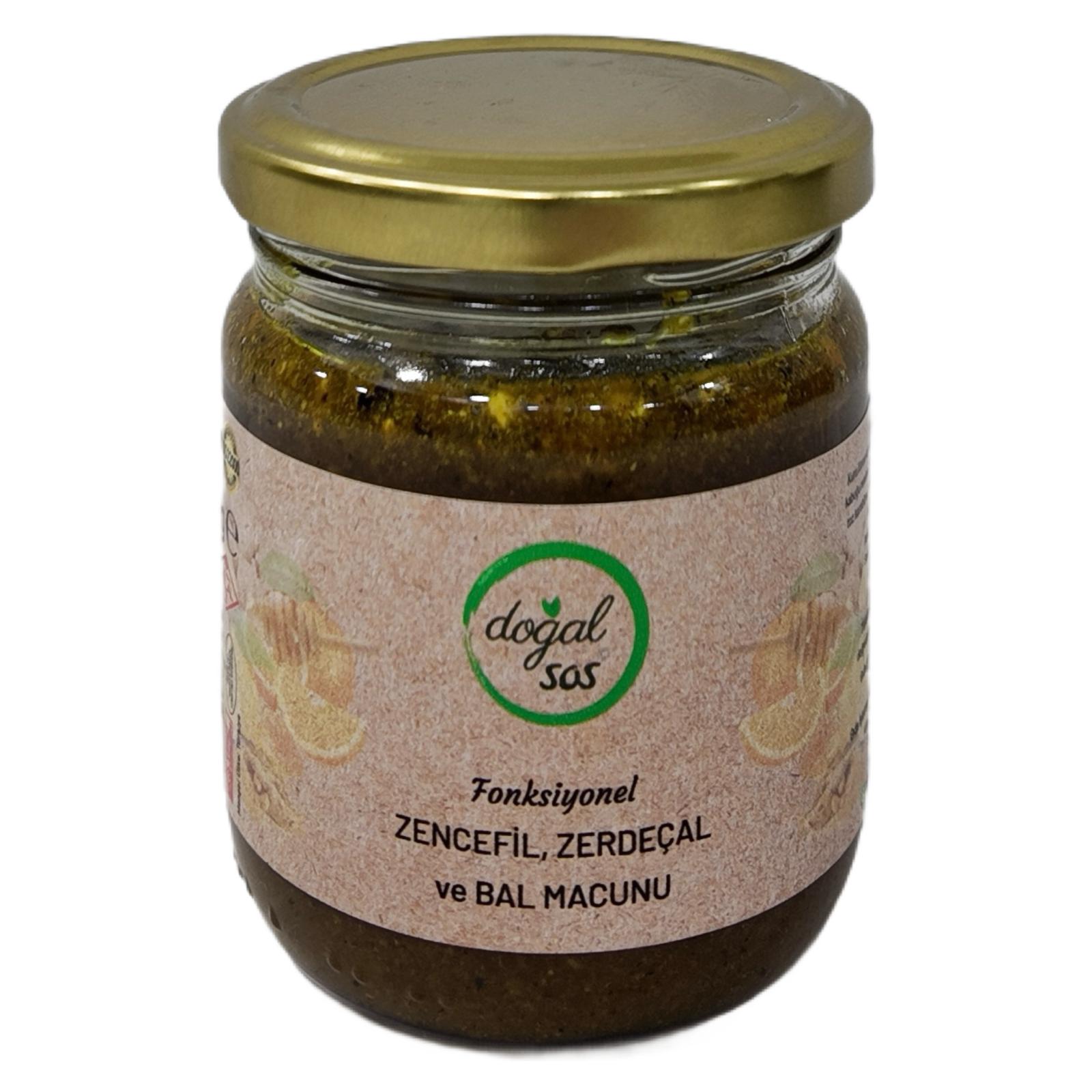 Fonksiyonel Zencefil-Zerdeçal-Bal Macunu
