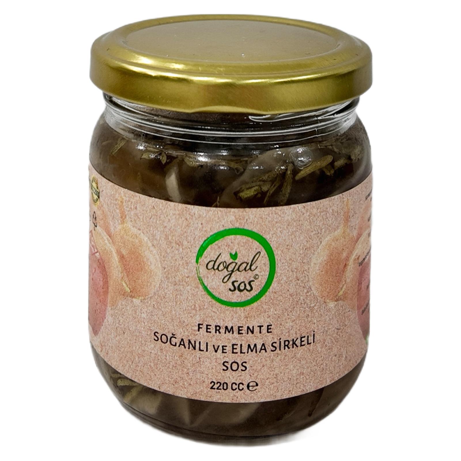 Fermente Soğanlı Elma Sirkeli Sos