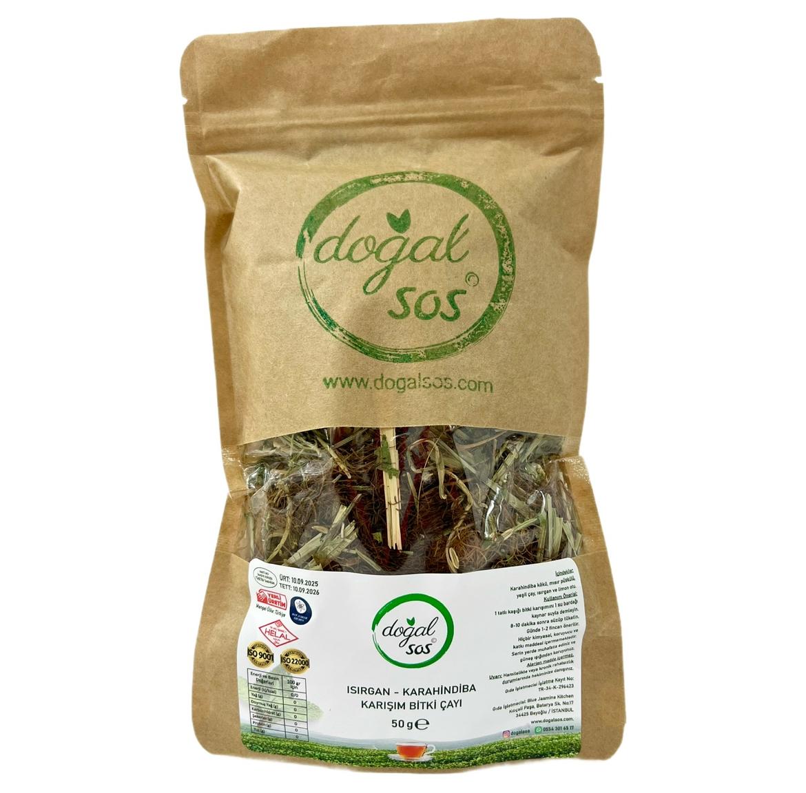 Isırgan-Karahindiba Karışım Bitki Çayı