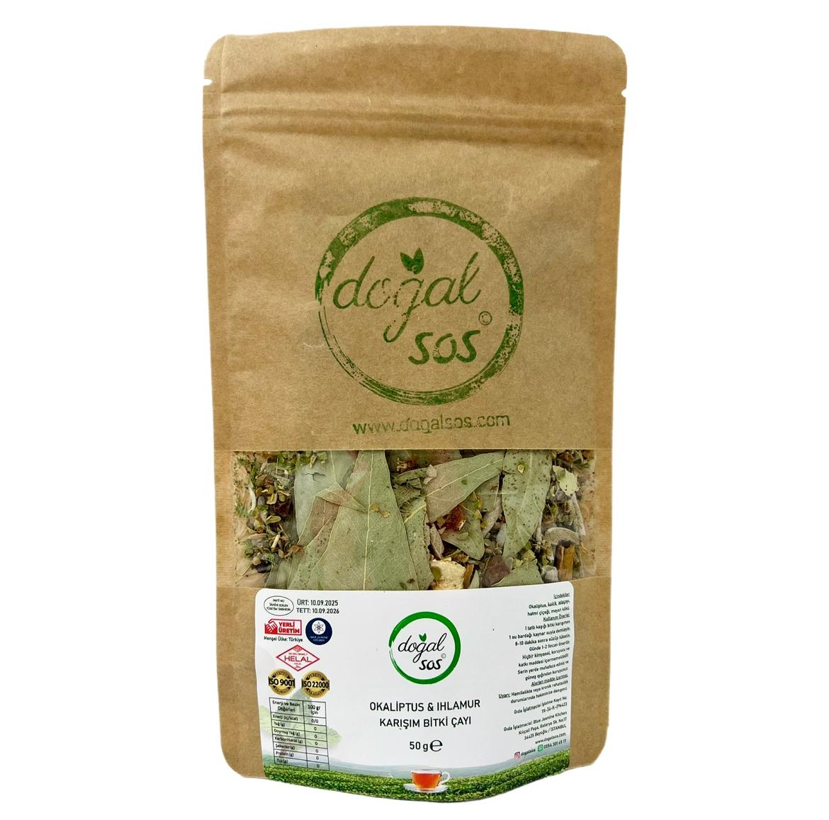 Okaliptüs-Ihlamur Karışım Bitki Çayı