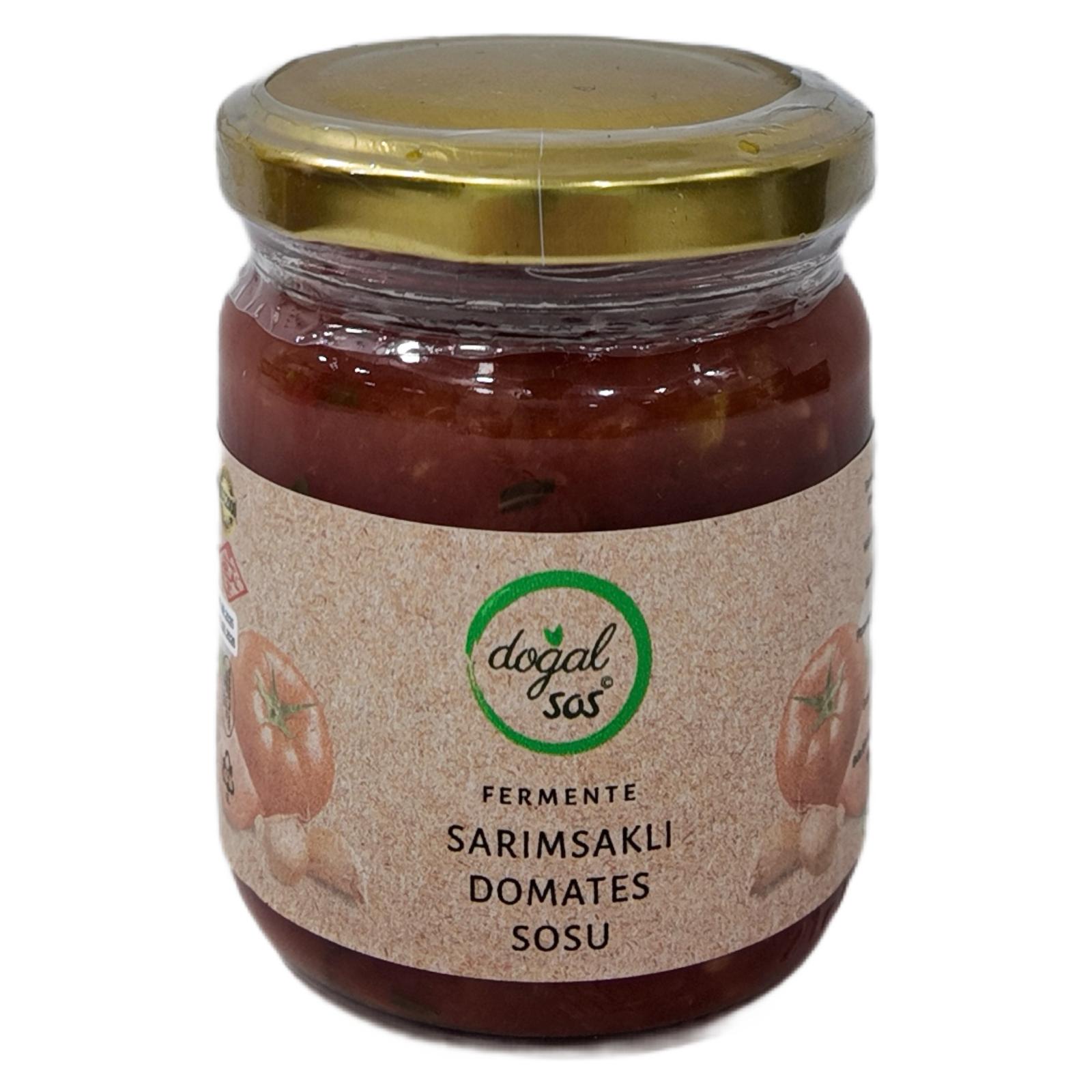 Fermente Sarımsaklı Domates Sos