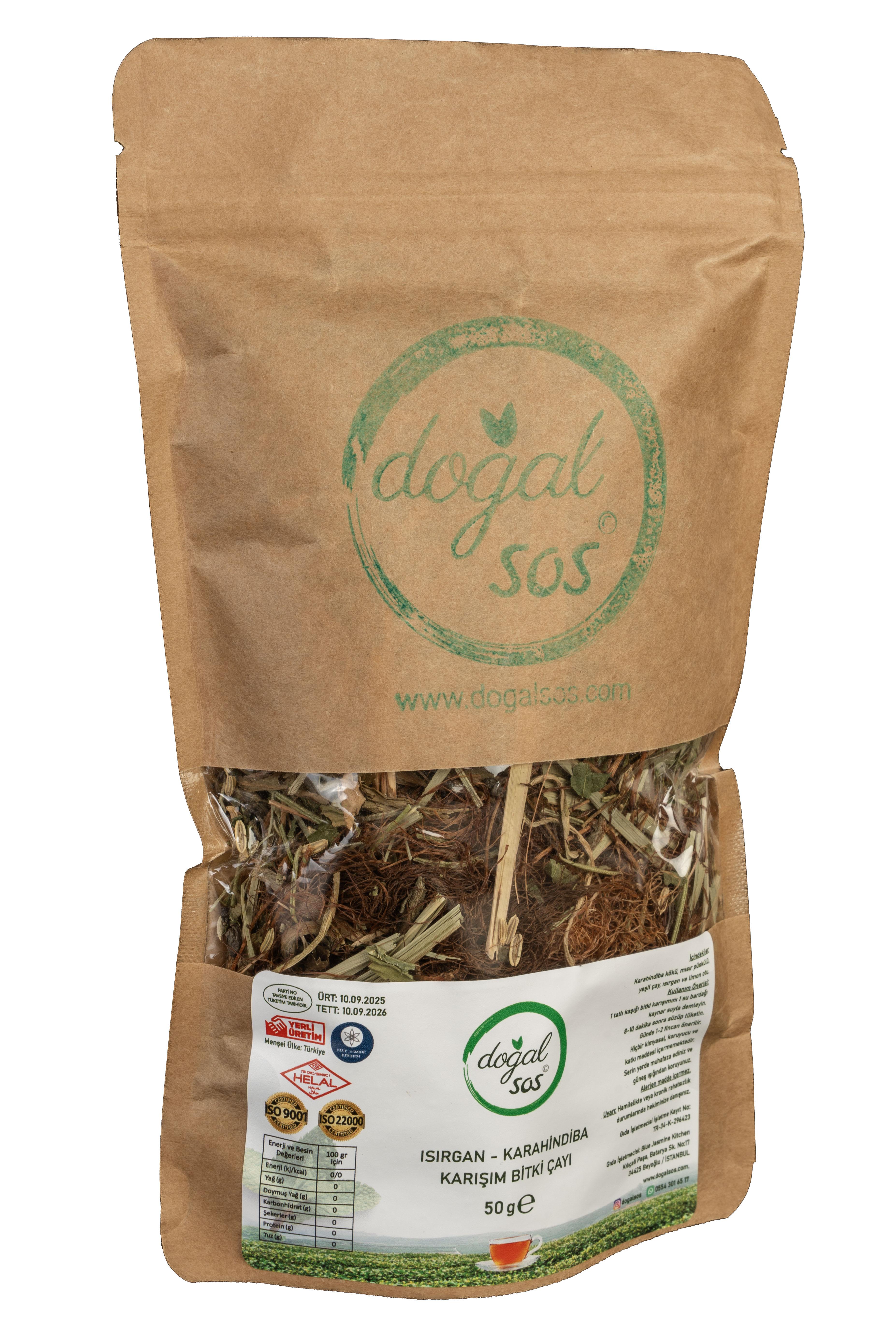 Isırgan-Karahindiba Karışım Bitki Çayı