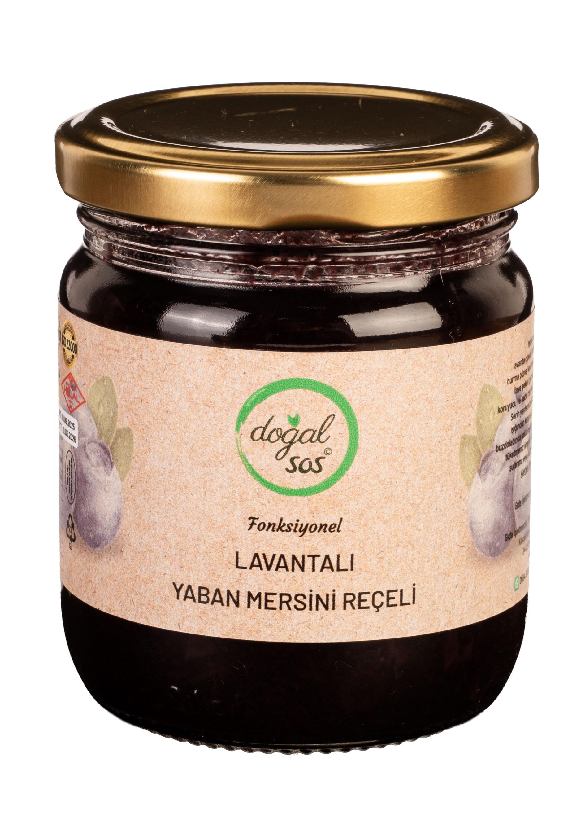 Fonksiyonel Yaban Mersini & Lavanta Reçeli