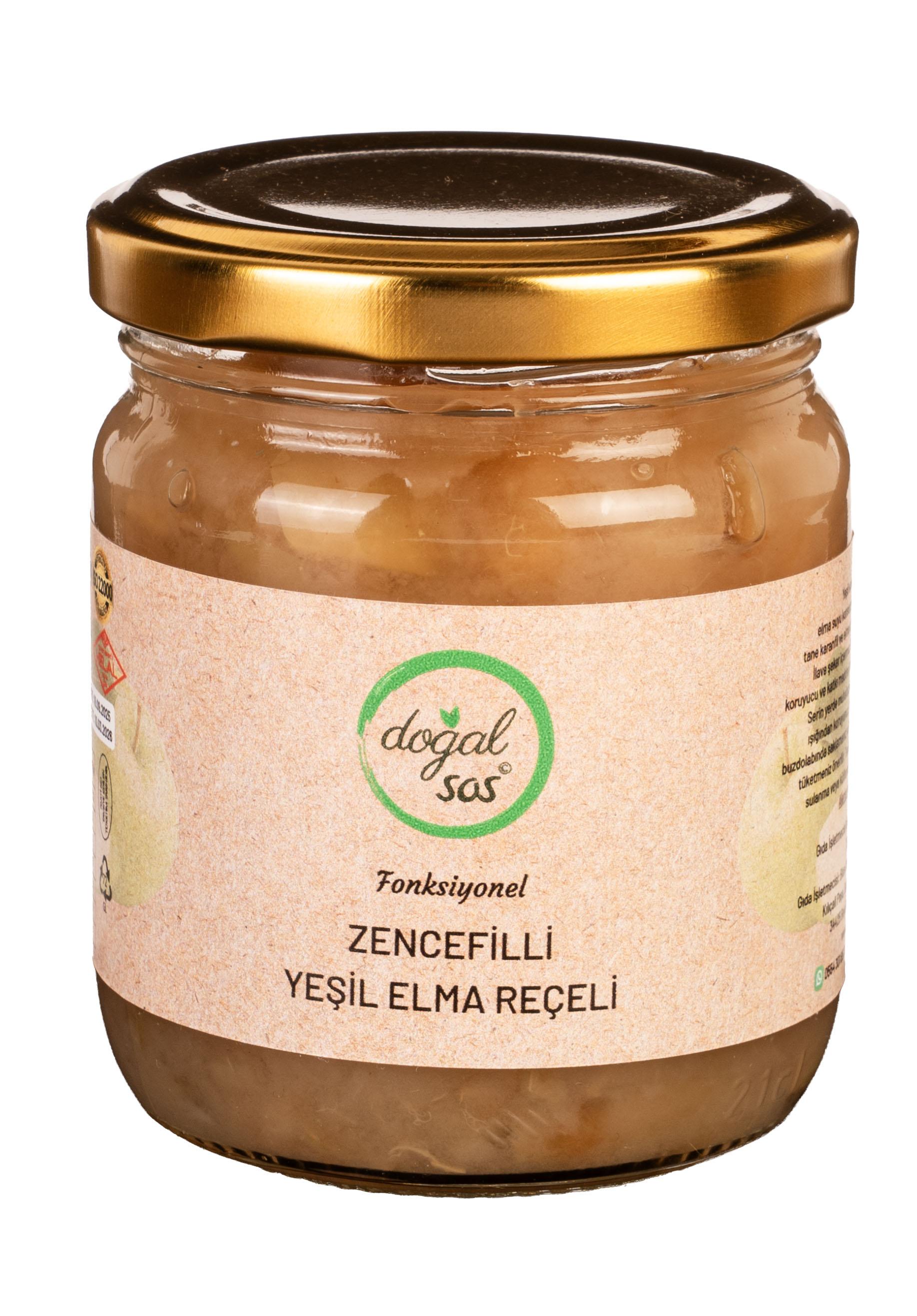 Fonksiyonel Yeşil Elma & Zencefilli Reçel