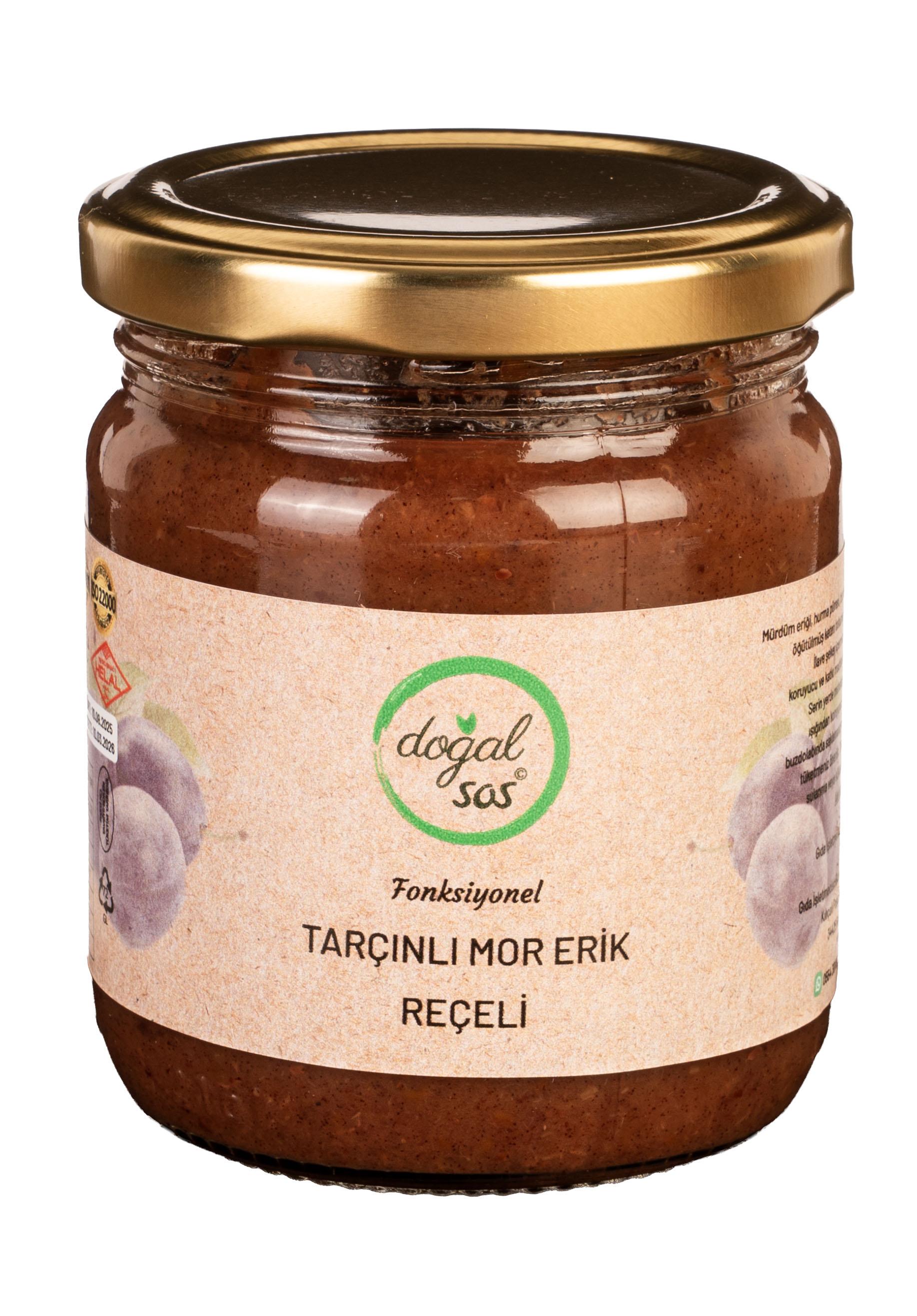 Fonksiyonel Tarçınlı Mor Erik Reçeli