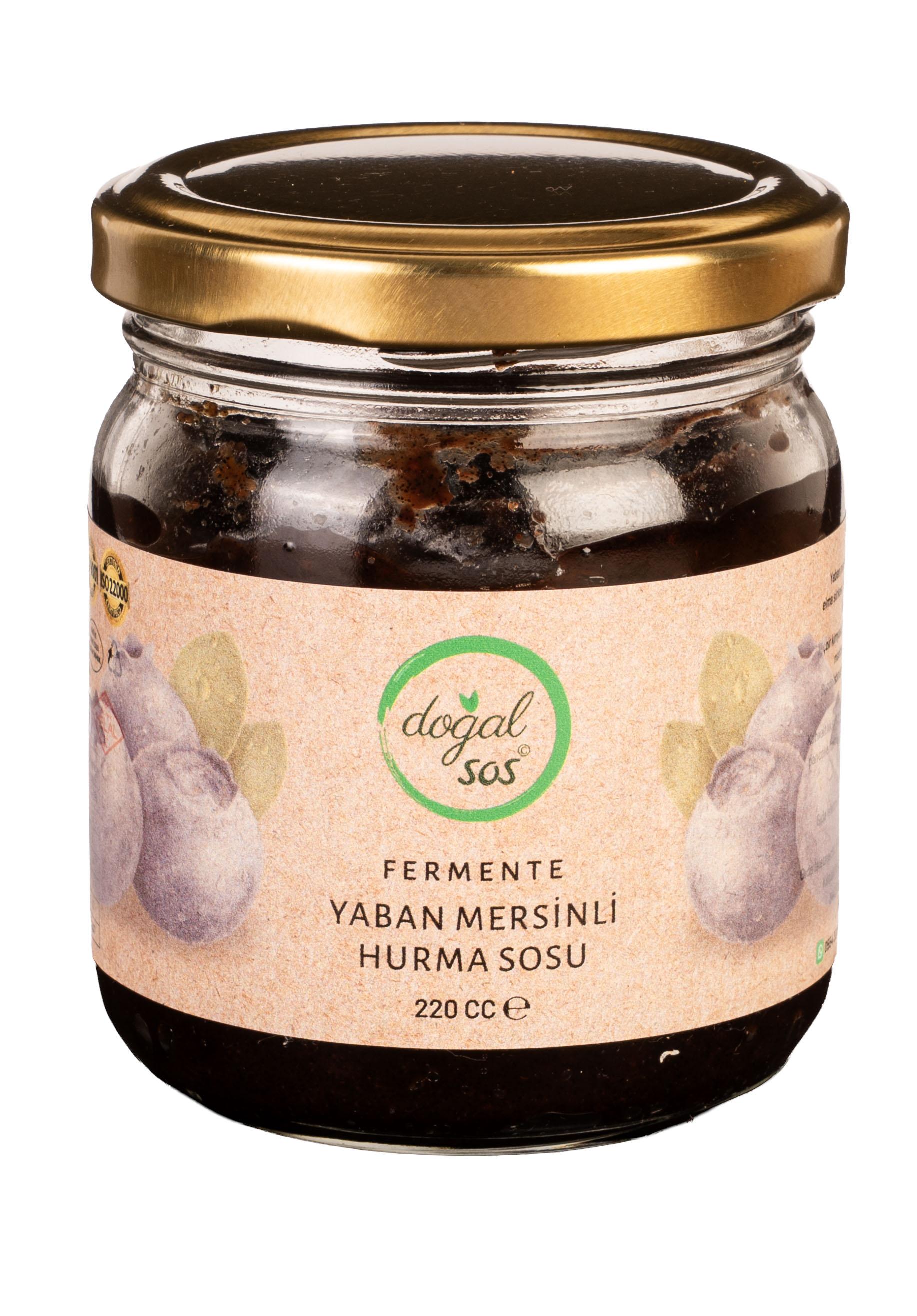 Fermente Yaban Mersinli Hurma Sosu