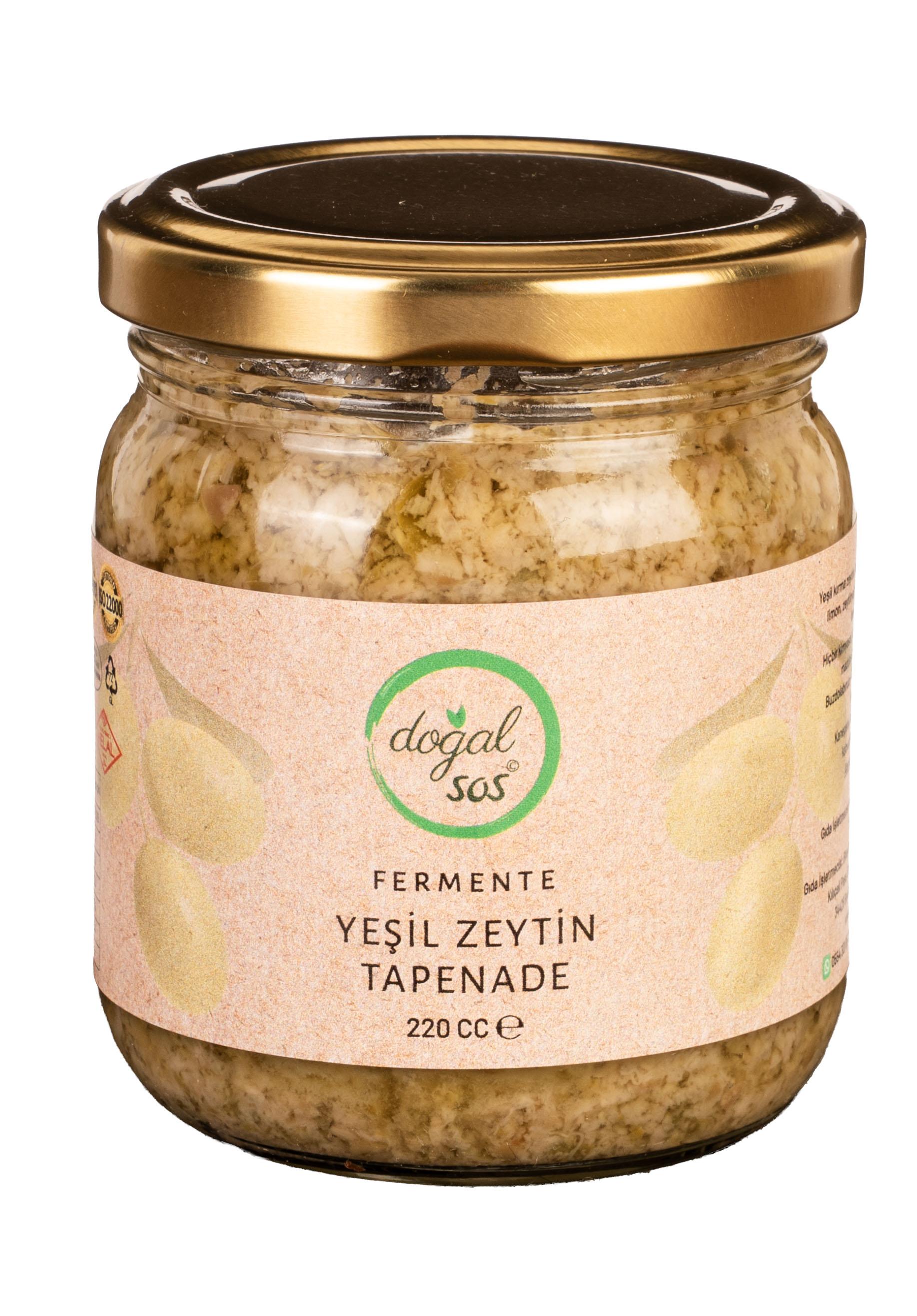 Fermente Yeşil Zeytin Tapenade