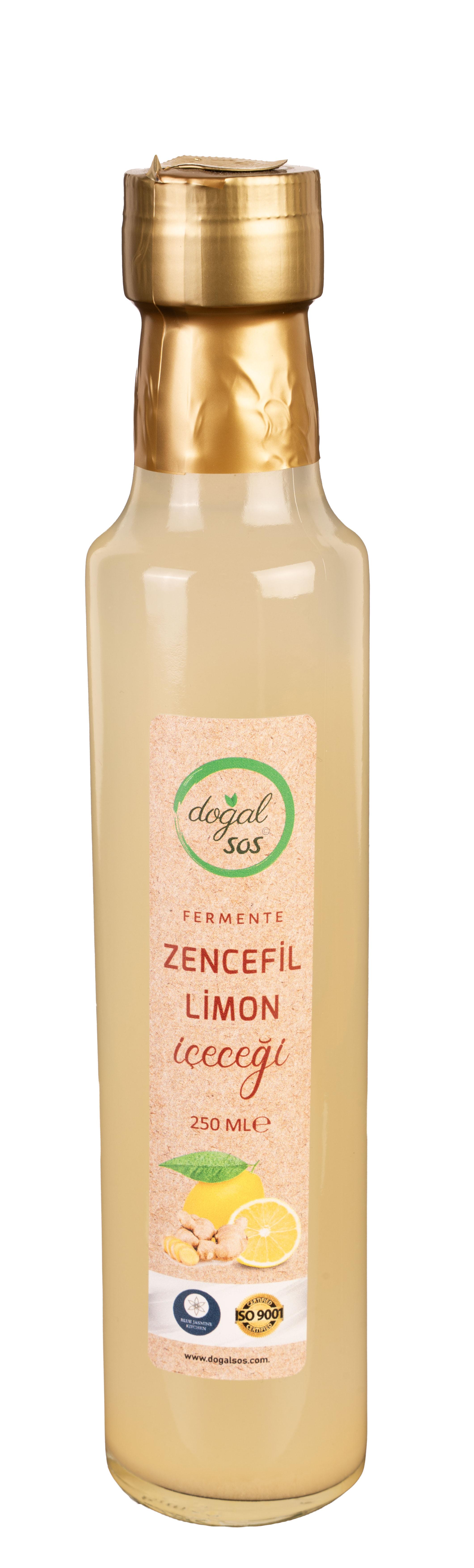 FERMENTE ZENCEFİL-LİMON IÇEÇEĞI
