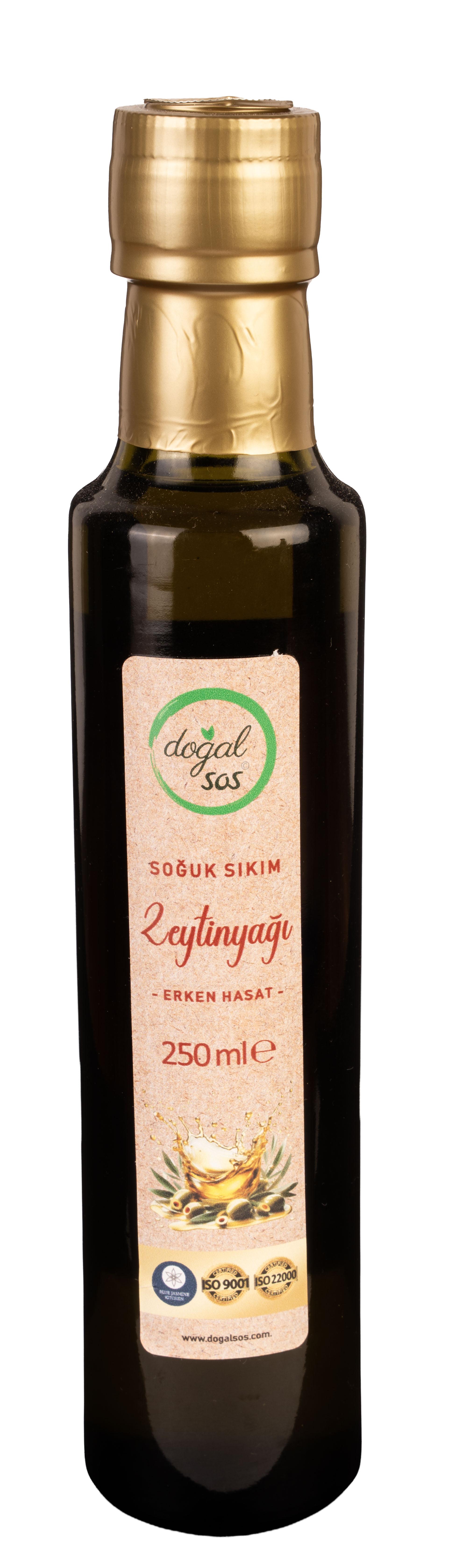 Erken Hasat Soğuk Sıkım Zeytinyağı (250 ml)